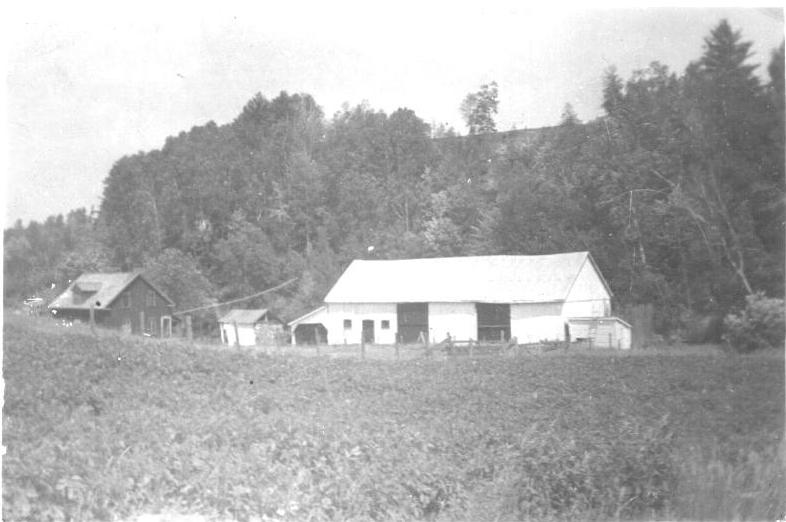 Ferme des Thibodeau. Archives familliales Thibodeau