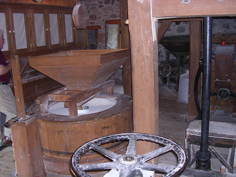 Moulin à farine de Gentilly. Photo de René Beaudoin